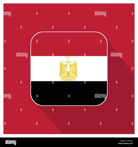 Egypt flag design vector Stock Vector Image & Art - Alamy