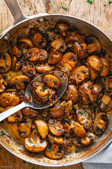 Garlic Butter Mushrooms Recipe – How to Cook Mushrooms — Eatwell101