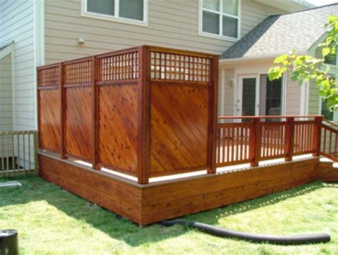 Small Deck Privacy Ideas | Hot Sex Picture