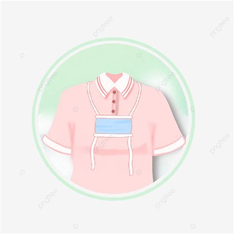 Nurse Uniform White Transparent, Cartoon Hand Drawn Nurse Uniform, Cartoon Hand Drawn, Nurse ...