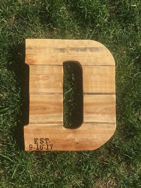 Reclaimed Wood Letter Cutouts - Etsy