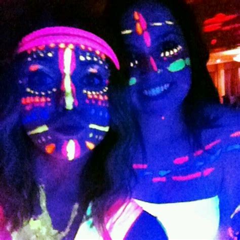 Body Paint #Rave | Makeup | Pinterest