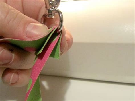 How To Make A Lanyard With Ribbon - Online Ribbon - May Arts | Lanyard, Diy lanyard, Diy ribbon