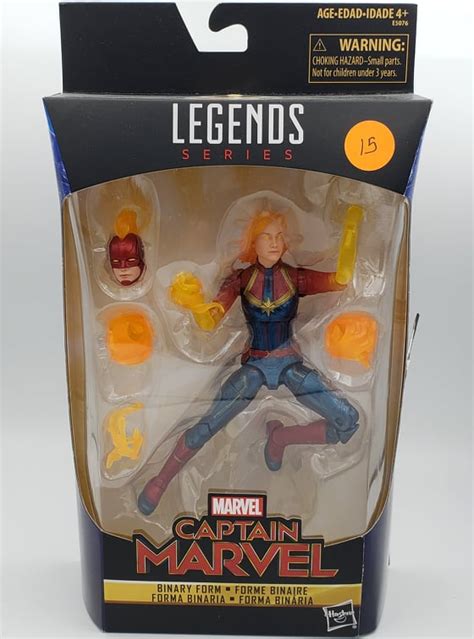 Marvel Legends Captain Marvel Binary Form Captain Marvel – Needless ...