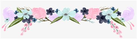 Flower Dividers Png - Flower Transparent PNG - 950x229 - Free Download on NicePNG