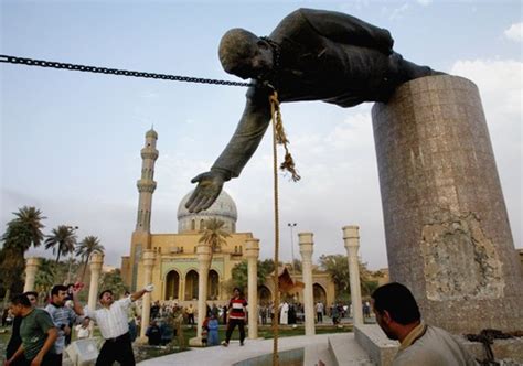 Then and Now: What Replaced the Toppled Saddam Statue? | PBS NewsHour