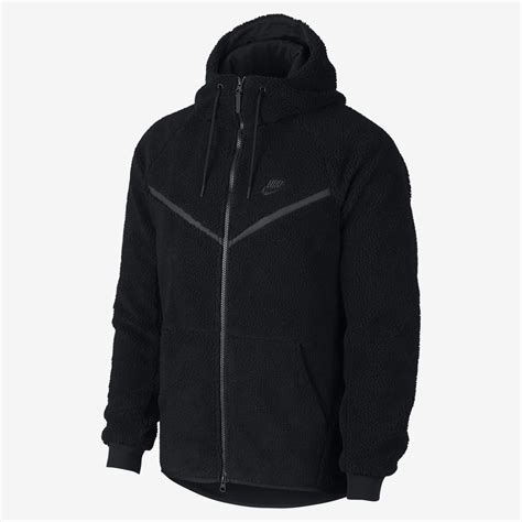 Nike Sportswear Windrunner Tech Fleece Men's Sherpa Hoodie. Nike.com