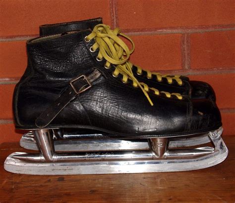 Ace Bailey Antique 30s Hockey Skates Toronto Maple Leafs Vintage ...