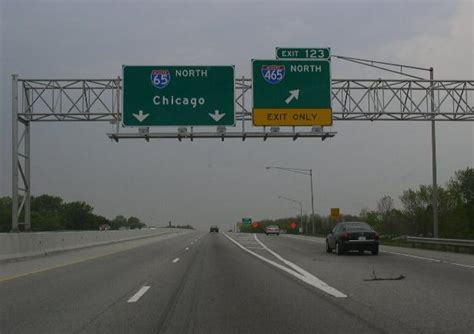 NB I-65 at I-465.