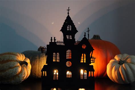 Halloween Illuminated house number for Haunted house Decorate House number Party Festivals Dress ...