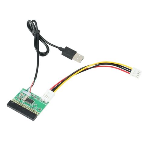 1.44MB 3.5inch Floppy Drive Connector 34 PIN 34P to USB Cable Adapter PCB Board PC USB TO FLOPPY ...