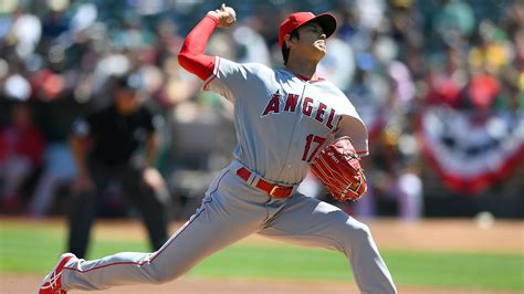 Angels' Shohei Ohtani works around early mistake in solid MLB pitching debut | MLB | Sporting News