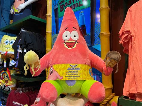 PHOTOS: New Spongebob and Patrick Starr Plush Available at Universal Orlando Resort - Disney by Mark