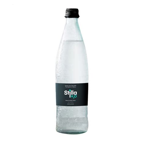 Natural Artesian Water 12 oz. Glass Bottle – Stilla H2O