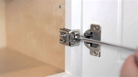 Adjusting Kitchens by Foremost Soft Close Door Hinges - YouTube