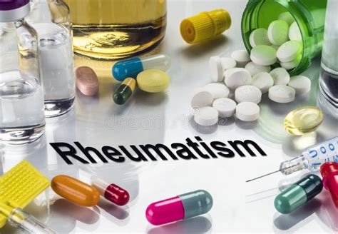 Rheumatism. Medicines As Concept of Ordinary Treatment Stock Photo - Image of joint, hospital ...