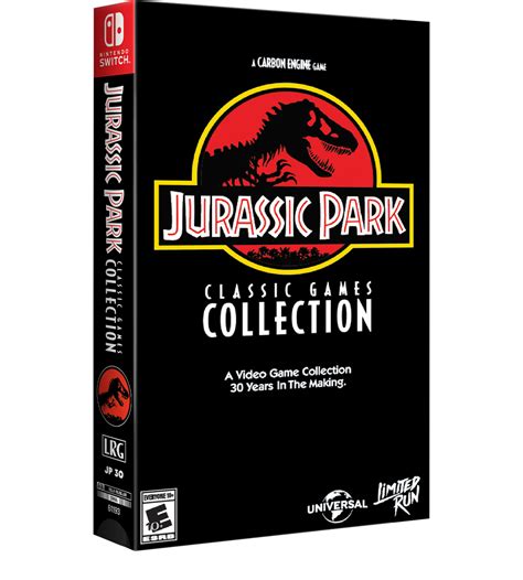 Jurassic Park: Classic Games Collection Switch Physical, 46% OFF