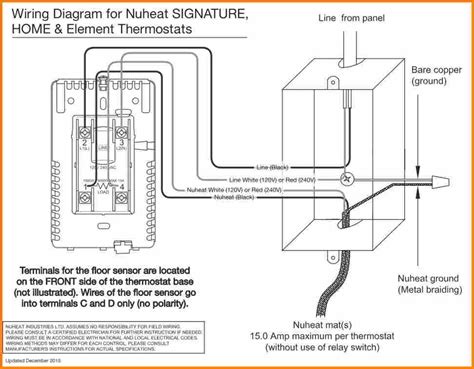 Ditra Heat Thermostat Wiring Diagram