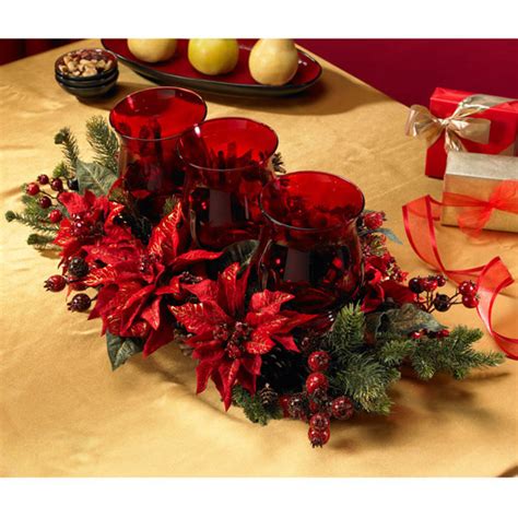 Christmas Table Centerpieces With Candles | WebNuggetz.com