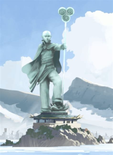 AANG STATUE MEANING EASTER EGG EXPLAINED : legendofkorra