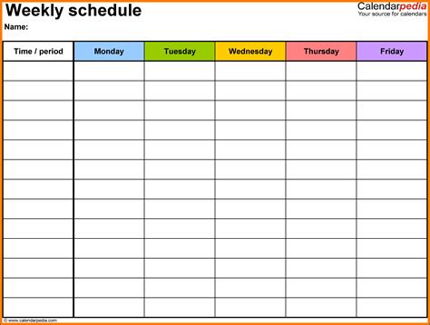 Daily Time Tracker Template