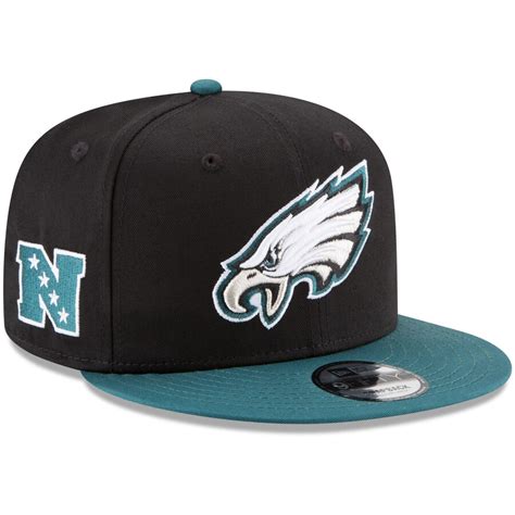 Philadelphia Eagles New Era Youth Baycik 9FIFTY Snapback Adjustable Hat ...