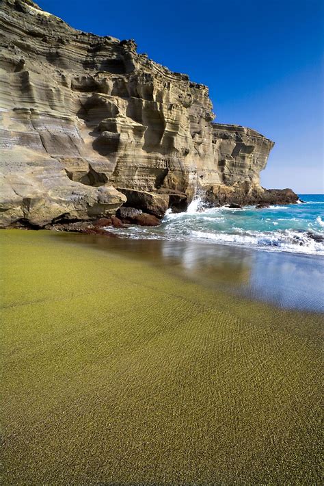 "Green Sand Beach" by Yves Rubin | Redbubble