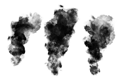 Premium PSD | Smoke black effect