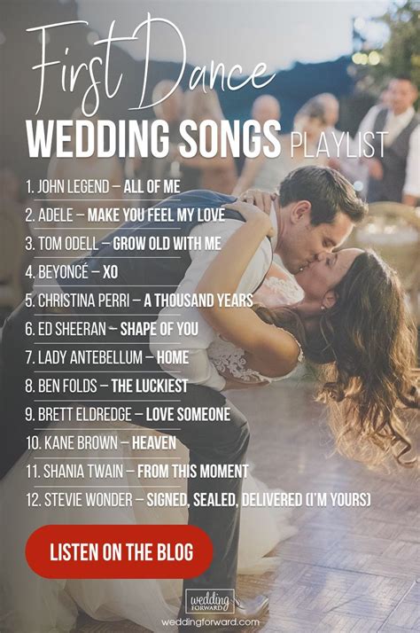 New wedding songs 2023 100 tunes to update your playlist – Artofit