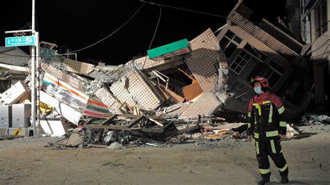 Taiwan sees "widespread damage" from 6.8-magnitude earthquake