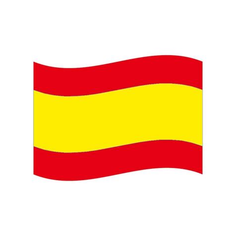 Pegatina de Bandera España sin Escudo - Bazar Ani