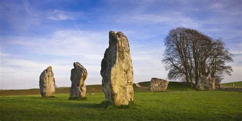 A mysterious ancient stone square has been discovered under the Avebury stone circle in Wiltshire