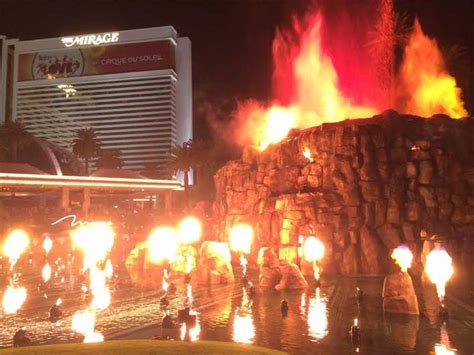 Mirage volcano in Las Vegas to erupt less frequently