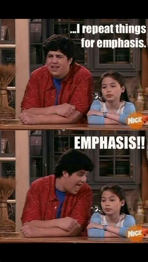 EMPHASIS. | Drake and josh, Drake & josh, Drake