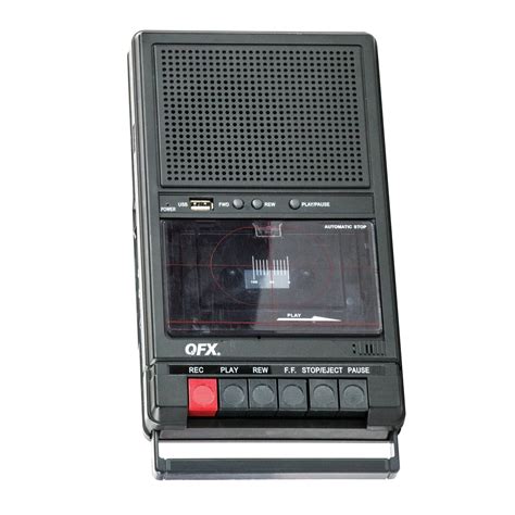 QFX RETRO-39 Retro Shoebox Cassette Tape Recorder | eBay