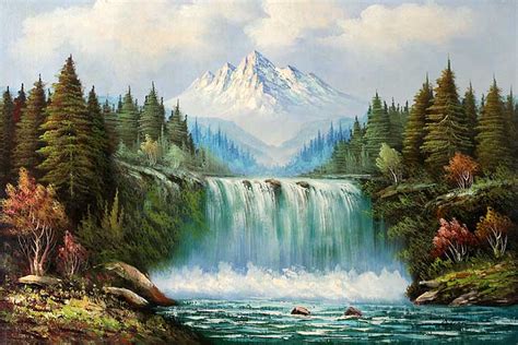 Classic Waterfall Landscape