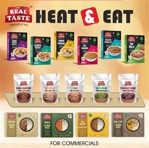 Ready To Eat food, 270g - 375g, Packaging Type: Box, Rs 100/pack | ID: 25374559733