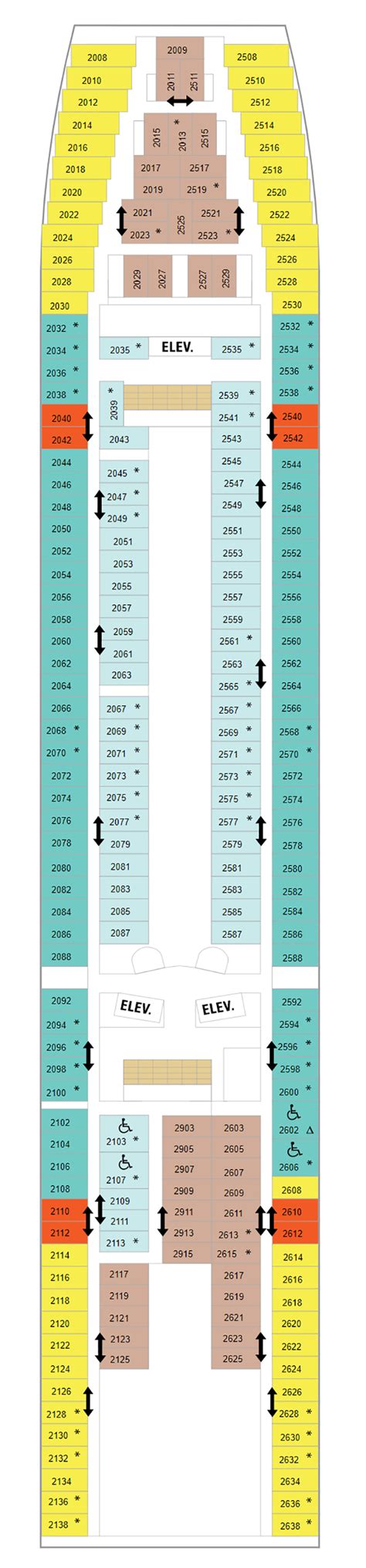 Deck Plans - Grandeur of the Seas - Planet Cruise