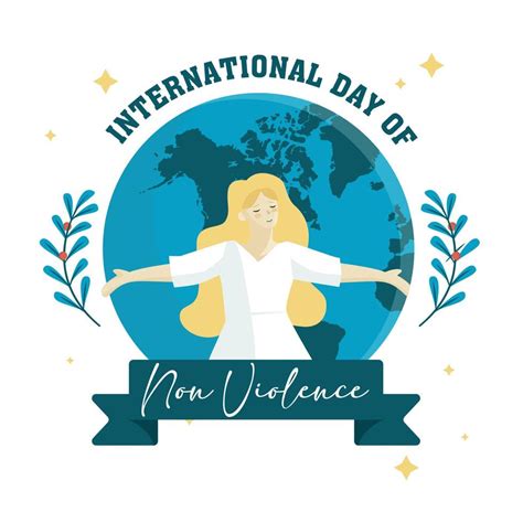 International day of non-violence 12254770 Vector Art at Vecteezy