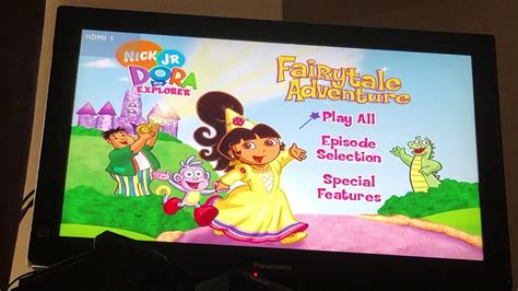 Dora The Explorer Fairytale Adventure Dvd Menu