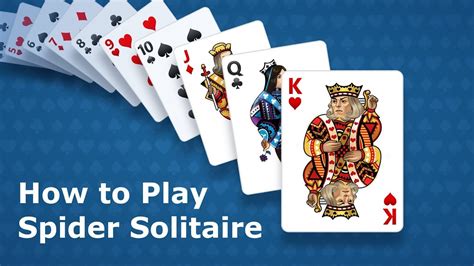 How to play Spider Solitaire - Microsoft Solitaire Collection - YouTube