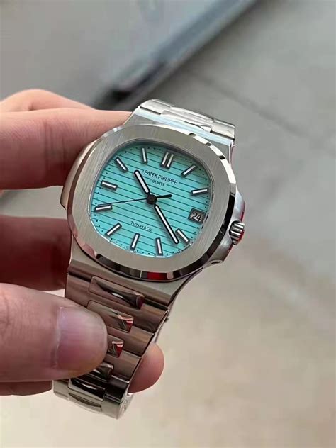 3K Factory Replica Patek Philippe Nautilus 5711 Tiffany Blue Review ...