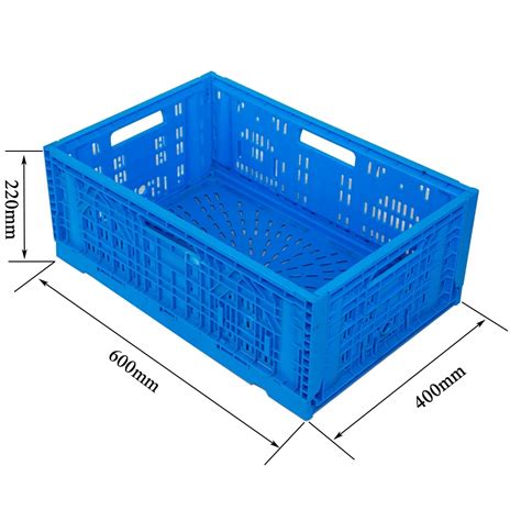 Foldable and Collapsible Mesh Plastic Crates for Fruit and Vegetables ...