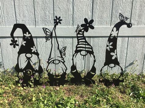 Garden Gnomes Set / Individual Perfect for Your Garden Garden - Etsy | Yard gnomes, Yard art ...