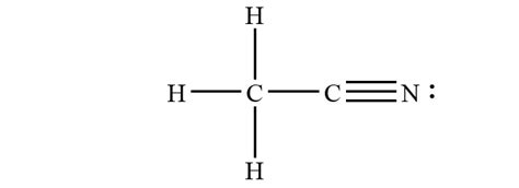 Determine molecular geometry for acetonitrile, $\ce{CH3CN}$. | Quizlet