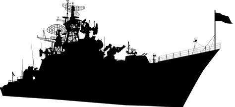 Battleship clipart black and white, Battleship black and white Transparent FREE for download on ...