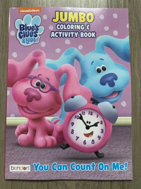 2020 BLUES CLUES & You Coloring & Activity Book You Can Count on Me ...