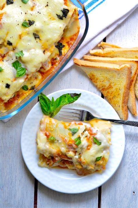 Spinach and Cheese Lasagna roll ups | Delish Potpourri