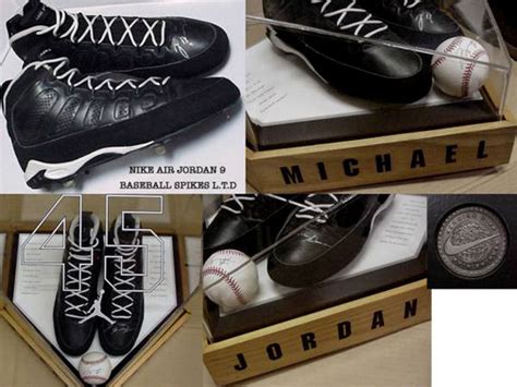 Air Jordan IX (9) Baseball Cleats - Michael Jordan 45 PE - SneakerNews.com