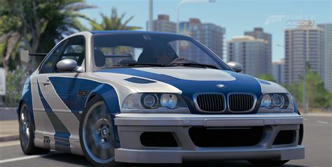 BMW M3 GTR from Need for Speed Most Wanted (2005) : r/forza